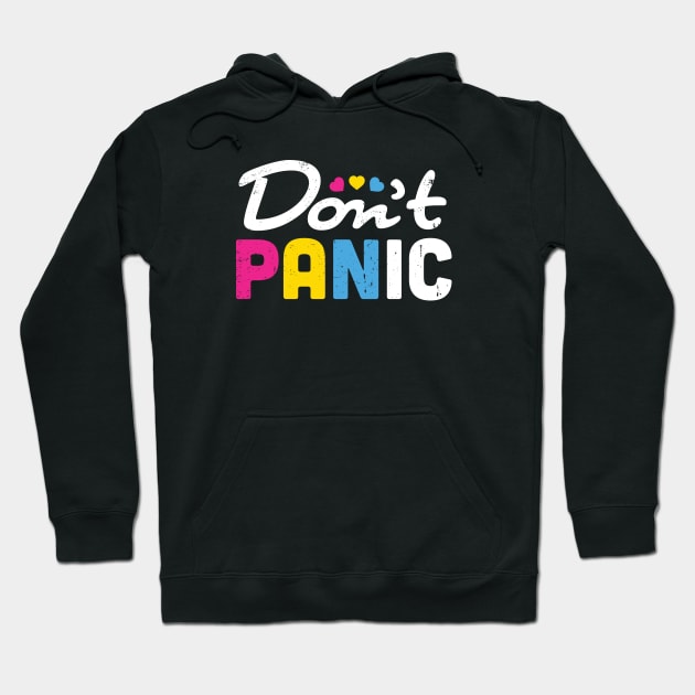 Dont Panic Pan Pride Hoodie by mindeverykind